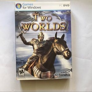 Two Worlds original year 2006 boxed game for PC with original signature guide